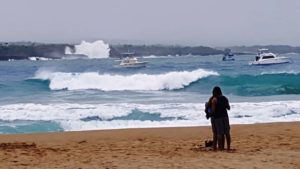 For strong winds, bathing and water activities on the beaches of Puerto Plata Coast is prohibited