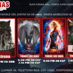pop cinemas playa dorada