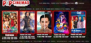 Pop Cinemas - this week movies at Playa Dorada Puerto Plata