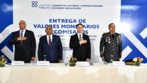 Attorney General distributes RD$388 million in seized assets