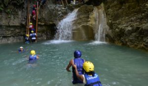 Hot weather solution Find a fresh water swimming hole