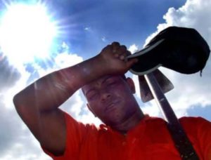 no rain lots of heat