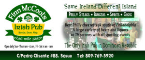 Finn McCool's Irish Pub in Sosua