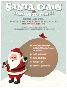 Annual Christmas Street Fair & Market