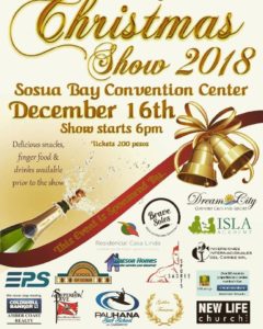 Christmas Show at Sosua Convention Center, Dec 16th