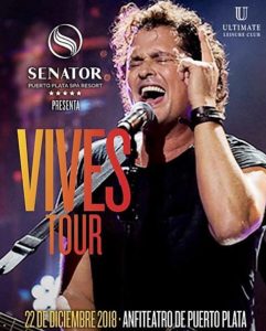 Senator Hotel chain sponsors Carlos Vives's concert in Puerto Plata Amphitheater