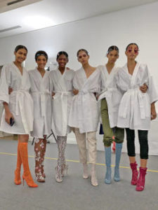 Six Dominicans in Valentino fashion show in Paris