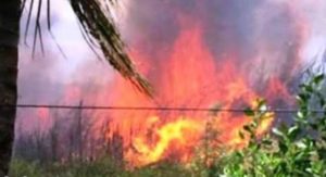 Arson attack in Cabarete