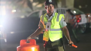 Almost half of drivers test positive for alcohol