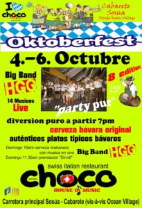 Oktoberfest at Parada Tipica El Choco (Sosua) is coming again