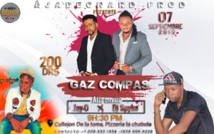 Live Music by Gaz Compas at La Chabola Cabarete, Sep 7th