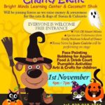 Halloween Spooktacular Charity Event at 'Bright Minds' Learning Center