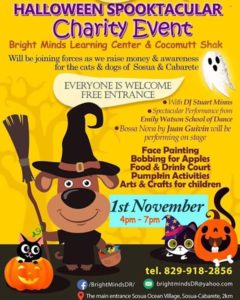 Halloween Spooktacular Charity Event at 'Bright Minds' Learning Center