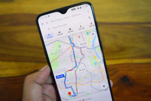 Mapping transport routes in Santiago