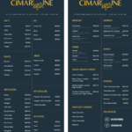 chocolateria cimarone menu