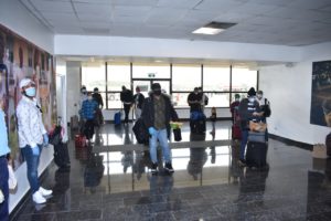 28 Dominicans stranded in Canada arrived at the Puerto Plata airport today
