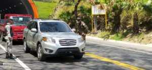 Military and Police checkpoints installed at eastern and western exits of Puerto Plata city