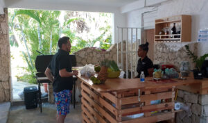 Maryellen's Cafe in Cabarete Casa Blanca hotel