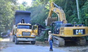 Work resumes on Santiago-Puerto Plata secondary road