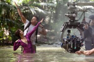Filming Lost City of D in Samana