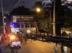 Bridge failure affects traffic between Puerto Plata and Sosua