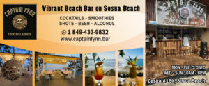 Captain Fynn Beach Bar on Sosua Beach
