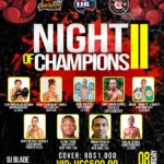 Professional Boxing Event: Night of Champions 2 | June 8th, 2024