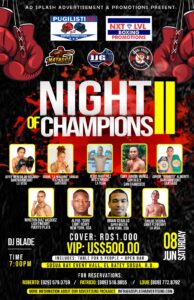 Professional Boxing Event: Night of Champions 2 | June 8th, 2024