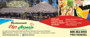 Chez Arsenio Restaurant Beachfront Dining Cabarete Sosua