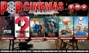 Pop Cinemas - this week movies at Playa Dorada Puerto Plata