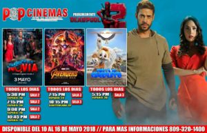 Pop Cinemas - this week movies at Playa Dorada Puerto Plata