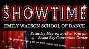 Showtime with Emily Watson School of Dance