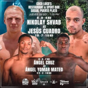 Live Boxing Event at Coco Loco's Sosua September 29